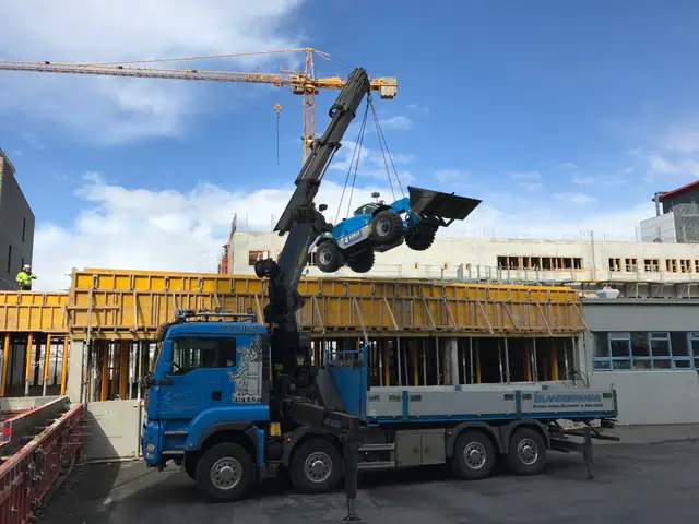 Verkefni Íslandskrana – kranabíll við hífingu, mynd 28