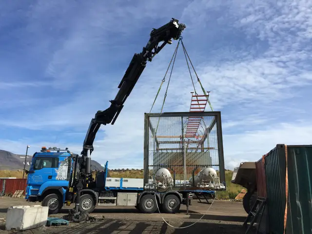 Verkefni Íslandskrana – kranabíll við hífingu, mynd 44