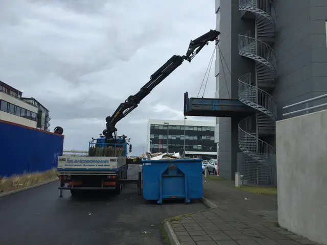 Verkefni Íslandskrana – kranabíll við hífingu, mynd 42